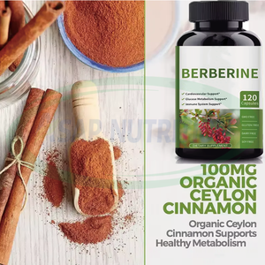 เบอร์เบอรีน500มก. 1000มก. อาหารเสริม Berberine HCl แท็บเล็ตเบอร์เบอรีน - Product Image 2