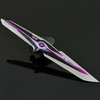 Modèle d'armes à thème de jeu Delta, « Starseeker » - 25 cm, pièce de collection entièrement en métal, fabriquée en Chine, pour cadeaux d'anniversaire/de Noël