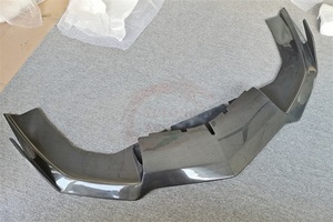 LÈVRE DE PARE-CHOCS AVANT EN FIBER DE CARBONE DE STYLE RZ pour <span class=keywords><strong>LAMBO</strong></span> AVENTADOR LP700 LP720 2011-2015 - Product Image 3