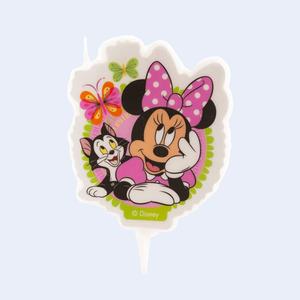 Vela de Cumpleaños de Minnie Mouse de 7.5 cm, Decoración para Fiestas, Adorno para Pastel - Product Image 1