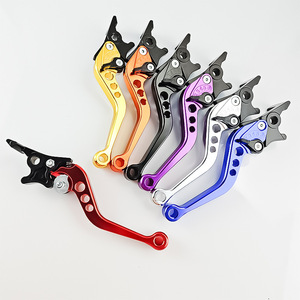 Levier de frein de moto Qiangye, levier de guidon à double disque de 6 pouces pour vélo électrique avec conception à trois trous - Product Image 3