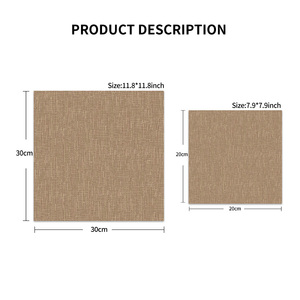 Nouveauté, panneaux de sol en <span class=keywords><strong>PVC</strong></span> de style textile, forte adhérence, pas de résidus, carreaux autocollants pour sol - Product Image 2