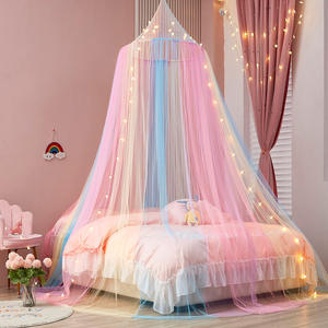 Rideaux de lit en forme de dôme arc-en-ciel, moustiquaire, <span class=keywords><strong>tente</strong></span> de lit, lit double, princesse, pour la décoration de la chambre - Product Image 2