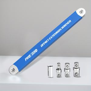 ประแจวงล้ออเนกประสงค์แบบ<span class=keywords><strong>2</strong></span>-in-1พร้อมอะแดปเตอร์หัวสี่เหลี่ยมที่ออกแบบมาสำหรับพื้นที่แคบที่หมุนได้แรงบิดสูง - Product Image 3