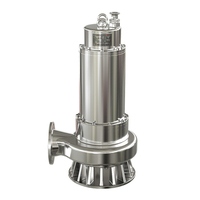 Pompe submersible pour eaux usées en fonte série SUOU WQ(B), haute pression, grand débit, installation facile, pompe de drainage des eaux usées