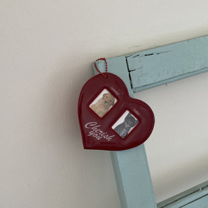 2025 thiết kế mới PVC photocard chủ Keychain hình trái tim chủ thẻ Keychain dễ thương khung ảnh Keychain - Product Image 5