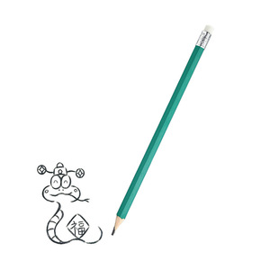 ดินสอกราไฟท์ไม้ HB แท่งสำหรับวาดภาพร่างนักเรียนทำโลโก้ตามสั่ง - Product Image 3