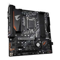 Pour carte mère GIGABYTE B460M AORUS ELITE MATX 2XM.2 LGA1200 128 Go 4XDDR4 SATA DP pour processeur Intel de 10e génération B460 Core I7/I5/I3 de bureau