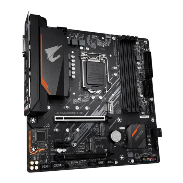 For GIGABYTE B460M AORUS ELITE MATX Motherboard 2XM.2 LGA1200 128GB 4XDDR4 SATA DP for 10th Gen Intel B460 Core I7/I5/I3 Desktop