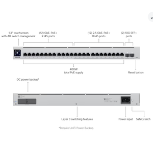 Commutateur PoE+ 24 ports pour entreprise avec garantie d'un an - Marque - Product Image 2