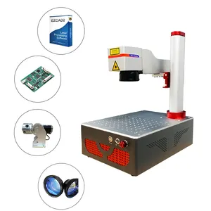 Versand fertig Tragbarer Lasergravur-Marker 20-W-Faserlasermarkierungsmaschine für Rings chmuck