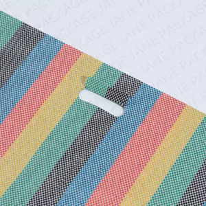 Bolsas tejidas a rayas PP de 25kg y 50kg, superventas, duraderas, resistentes para alimentación, harina de soja, fertilizante, harina, impresión Offset, sellado térmico - Product Image 2