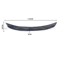 Pour Hyundai Genesis G70 2017-2021, ajoutez un becquet arrière en fibre de carbone style P, aileron de coffre, becquet de type queue de canard