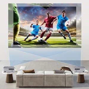 Nhà Máy Trực Tiếp Bán Hàng H2 Thông Minh Android 13 HD Máy Chiếu <span class=keywords><strong>Wifi</strong></span> Với 4K Hỗ Trợ Cho Rạp Hát Tại Nhà & Rạp Chiếu Phim 1080P Độ Phân Giải OEM/ODM - Product Image 5