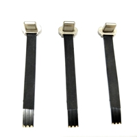 Câble plat et fin fpv usb A à micro USB câble ruban flexible avec OTG pour la charge et la transmission de données