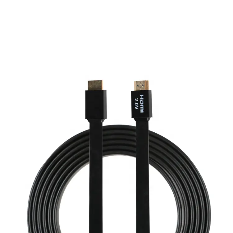 Kabel HDTV 4K 60HZ 5 Kaki, Highwings 18Gbps Kecepatan Tinggi HDTV 2.0 Kabel Kepang (4K 60Hz HDR,Video 4K 2160P 1080P 3D HDCP