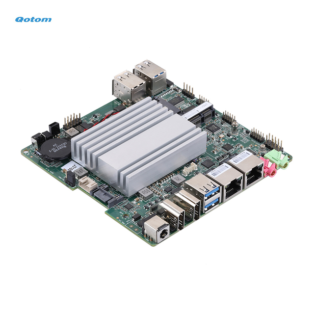 Qotom Mini PC Motherboard 12 X 12 CM CPU J3160 Onboard Quad Core 1.6 GHz