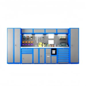 <span class=keywords><strong>ตู้</strong></span>เก็บเครื่องมือแบบรวมสำหรับโรงรถ <span class=keywords><strong>ตู้</strong></span>เครื่องมือสำหรับงานหนัก โต๊ะทำงานโลหะสำหรับโรงงาน โต๊ะเครื่องมือแบบเคลื่อนที่ รถเข็นเครื่องมือสำหรับงานเชื่อมเคลือบด้วยผง - Product Image 2