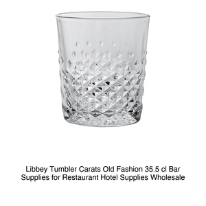 Carats Old Fashioned Glass 35.5 cl H 10.6 cm Ø 8.9 cm Libbey - Product Image 2