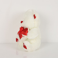 Ours en peluche câlin avec nœud papillon, jouet en peluche doux, cadeau pour la Saint-Valentin, la fête des mères, un anniversaire