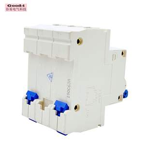 Disjoncteur miniature domestique Guyi DZ47-63, protection contre les courants résiduels (RCD), 1P/2P/3P/4P, courant nominal 125A 25A, type MCB - Product Image 5