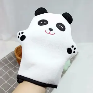 1 pièce Gant de bain exfoliant pour le corps, éliminateur de peaux mortes, brosse de douche, serviette de massage facial et de nettoyage en profondeur, accessoire de bain - Product Image 6