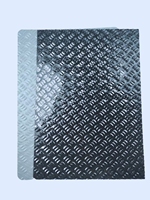 Panneau antidérapant en PRF fabriqué en Chine, prix bas, plaque en PRF/GRP, plastique renforcé de fibres de verre, panneau antidérapant gaufré utilisé pour les sols