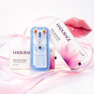 Gel de comblement dermique à l'<span class=keywords><strong>acide</strong></span> <span class=keywords><strong>hyaluronique</strong></span> profond Hadurage avec Lido injectable pour les lèvres, les joues, le menton, le visage, le nez - Product Image 1