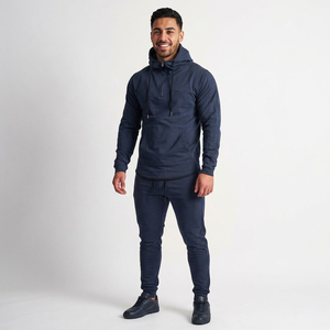 Conjunto Deportivo Unisex de Invierno Finer Threads, Personalizable con Logotipo Impreso, Lavado Ácido, Felpa Sólida, 100% Algodón Transpirable - Product Image 1