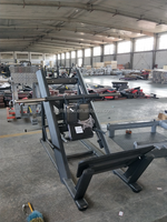 Équipement de fitness commercial hack slide Hack-Loaded Linear Hack Squat Gym Machine