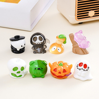 Nouvelle figurine de démon fantôme citrouille d'Halloween KI Yuewu, accessoires décoratifs mignons à suspendre pour le bricolage, petits ornements de bureau