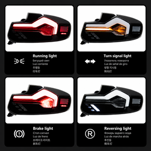 ชุดไฟท้าย LED BK สำหรับ BMW ซีรีส์ 2 รุ่น F22 F23 ปี 2014-2019 สไ<span class=keywords><strong>ต</strong></span>ล์ Venom ไฟเลี้ยวแบบ Sequential ไฟเบรก แบบเสียบปลั๊กใช้งา<span class=keywords><strong>น</strong></span>ได้ทันที - Product Image 4