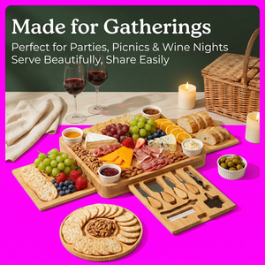 Plateau de service pour l'accueil et les réceptions, ensemble de planches à <span class=keywords><strong>charcuterie</strong></span>, ensemble de planches à <span class=keywords><strong>fromage</strong></span> en bambou, plateau à <span class=keywords><strong>charcuterie</strong></span> - Product Image 3