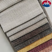 Tissu d'ameublement chenille épais et texturé, luxueux, facile d'entretien, résistant à la décoloration, respirant, pour fauteuils de réception, canapés de maison et de restaurant
