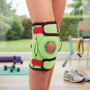 Premium Steel-Jointed Knee Bandage – Hinged Knee Support <b>Brace</b>, Ergonomic Fit, Comfortable Support, Durable Material - Product Image 3