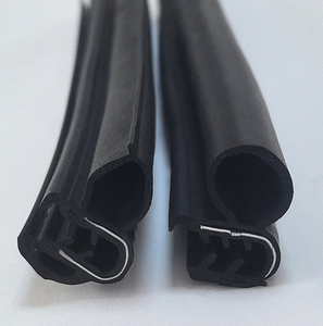 רצועת חותם מותאם אישית u רצועת oem שיחול רכב דלת איטום רצועה גומי מכונית דלת חלון לקצץ רצועות גומי קצה - Product Image 2