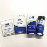 Bandelettes de test de pH universelles super sensibles 0-14 pour sol/salive/urine/aquariums/laboratoire/eau potable/piscine