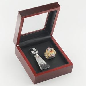 Hot bán 2023 Kansas Thành Phố Vô Địch Vòng <span class=keywords><strong>Set</strong></span> với Trophy quà tặng cho bạn bè - Product Image 2