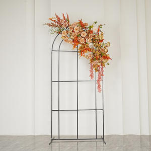 Fleurs artificielles de série de couleur d'automne pour la décoration de fond de mariage - Product Image 6