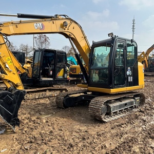 Excavadora de cadenas CAT 307E usada de segunda mano, maquinaria pequeña con peso operativo de 7 toneladas, equipo de excavación. - Product Image 1