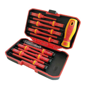 Insulated <b>Screwdriver</b> <b>Set</b> for Electricians High Voltage Safety Slotted Professional Electrical Kit 6136 Exclusive for Cross-bord - Product Image 4