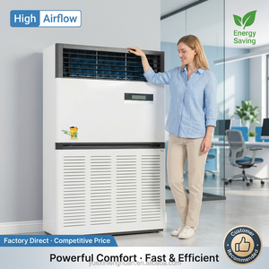 Commercial 10HP Vertical <b>Fan</b> Coil Unit Floor <b>Standing</b> Chilled Water FCU for Grand Hall Large Event Space HVAC Solution - Product Image 5