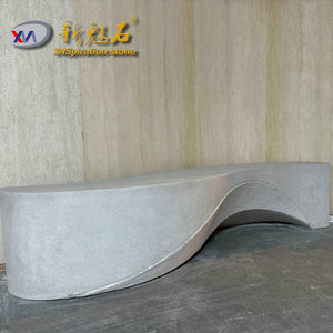 Nuevo Banco de Hormigón GRC Magic Stone, 3 cm de Grosor, Color Personalizable, Uso en Interiores y Exteriores - Product Image 3