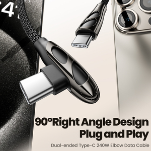 Toocki Loại C 240W nhanh sạc cáp với e-mark chip USB C Cáp PD sạc cáp cho điện thoại di động - Product Image 2