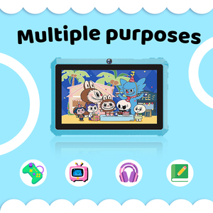 GetMi Lite E77, tableta para niños superbarata, Android Learning KidsTablet anticaída con Wifi de silicona, tableta de 7 pulgadas para niños - Product Image 6