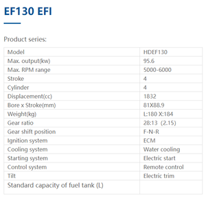<span class=keywords><strong>HIDEA</strong></span> haute efficacité 130HP 4 temps moteur <span class=keywords><strong>hors</strong></span>-<span class=keywords><strong>bord</strong></span> démarrage électrique télécommande idéale pour la pêche se détendre sur l'eau - Product Image 6