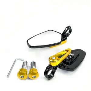 7/8 "<span class=keywords><strong>22mm</strong></span> vélo moto aluminium barre fin côté rétroviseur universel moto vélo <span class=keywords><strong>guidon</strong></span> rétroviseurs - Product Image 6