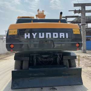 Excavadora de orugas Hyundai 210W-9 de segunda mano confiable de Corea Maquinaria pesada de baja hora con motor central y componentes de bomba - Product Image 6
