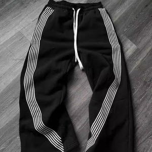 2025 unisex biểu tượng tùy chỉnh Sweatpants của nam giới phong cách giản dị chắp vá ngụy trang được làm bằng vải mới bán buôn - Product Image 1