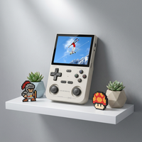Console de jeu portable Linux GAMINJA U.S. en stock avec carte TF de 64 Go intégrée, plus de 16000 jeux, batterie de 3500 mAh, prise en charge du Wi-Fi